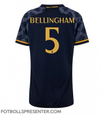 Real Madrid Jude Bellingham #5 Borta Matchtröja Dam 2023-24 Kortärmad